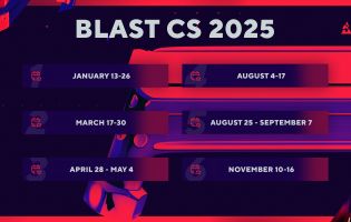 BLAST 概述了其 2025 年反恐精英時程表