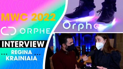 MWC 2022 - Orphe Smart Footwear 智能跑鞋 - Regina Krainiaia 訪談
