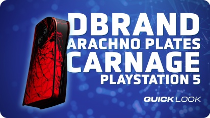 dbrand Arachnoplates Carnage for PlayStation 5 (Quick Look) - 讓大屠殺